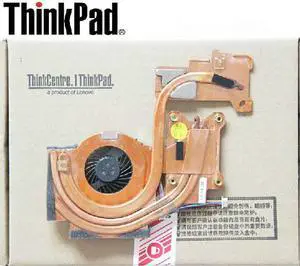 Notebook CPU cooler with 3 Heat transfer ducts For Thinkpad T400