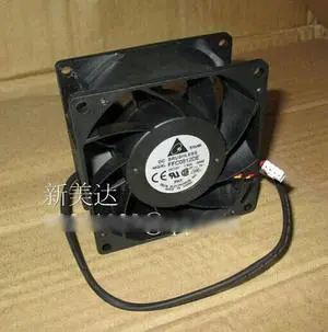 Original Delta FFC0812DE DC Cooling fan with P/N: 3FM0017215GP 12V  1.80A 2 Balls Bearing 4 Wires 4Pins Connector