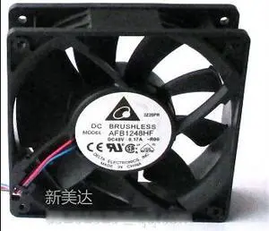 Original delta  AFB1248HF -R00 12032 DC Cooling fan with 48V 0.17A 3 Wires 120*120*32MM Stop turn alarm