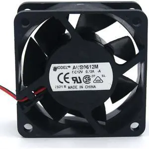 Delta 6CM AUB0612M Sleeve bearing Axial DC Fan with 12V 0.22A 2 Wires 3Pins Connector Delta 6CM AUB0612M Sleeve bearing Axial DC Fan with 12V 0.22A 2 Wires 3Pins Connector
