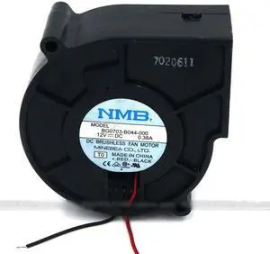 NMB 7530  BG0703-B044-000  Centrifugal blower with 12V 0.38A 2 Wires