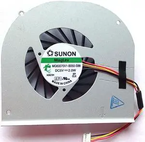 SUNON MG60070V1-B050-S99 DC 5V  2.0W 4 Wires 4Pins Connector Cooling Fan for Lenovo U460 U460A notebook CPU