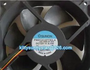 SUNON 12025 PMD1212PTB3-A (2).S69.R.GN 12V 6.5W 3Wire Cooling Fan SUNON 12025 PMD1212PTB3-A (2).S69.R.GN 12V 6.5W 3Wire Cooling Fan