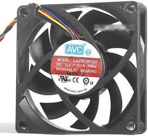 AVC 7015 DA07015R12U AMD CPU Cooling fan with 12V 0.7A 4 Wires 4 Pins PWM