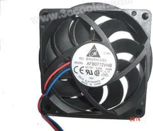 Delta 7015 AFB0712VHB 5G98 12V 0.55A 3  Wires Cooling fan