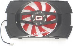 Power Logic PLA08015B12HH 12V 0.35A 2Wire with black cover Cooling Fan