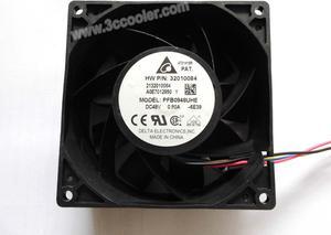 Delta 9038 PFB0948UHE -6E39 48V 0.8A 4 Wires HW P/N:32010084 Cooling fan,Server fan