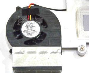 DELPHI H3410F05MD 3FV4SHX 5V 0.18A 3 Wires 3 Pins connector Blower with heatsink For notebook cpu, laptop