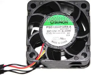 SUNON 4028 PSD1204PQBX-A B4787-1 12V 8.4W 3Wires Cooling fan For Case