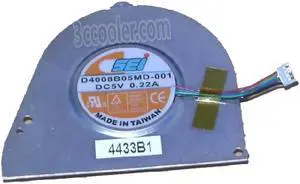 SEI D4008B05MD-001 5V 0.22A 4Wire Notebook General CPU Cooler Fan,Laptop CPU Fan,Cooling Fan