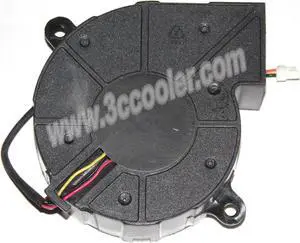 ADDA 7CM 7025 AB07012UX250301 Alloy Bearing Blower Centrifugal Fan with 12V 0.55A 3 Wires 3Pins Connector For Sony left projector VPL-DX122