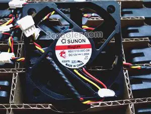 Original SUNON MB50101V2-000C-G99 5CM 5010 3 Wires 3 Pins Connector DC Fan
