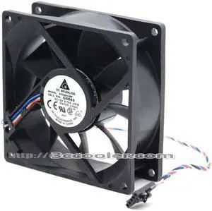 10 PCS for Delta 9CM 9032 EFC0912BF Dell PN G5883 12V 0.70A 4 Wires 4 Pins PWM Server Case Fan