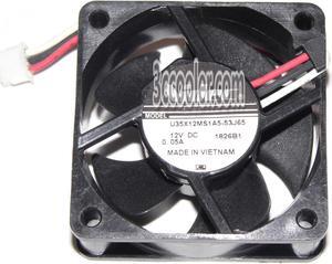 NIDEC 3512 3.5CM U35X12MS1A5-53J65 12V 0.05A 3 Wires 3 Pins Case Fan