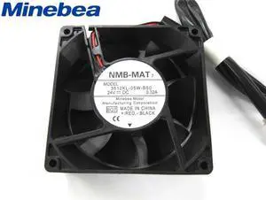 Original 92x32mm NMB 3612KL-05W-B50 24V 0.32A 2 Wires Inverter cooler 9CM DC Axial Fan