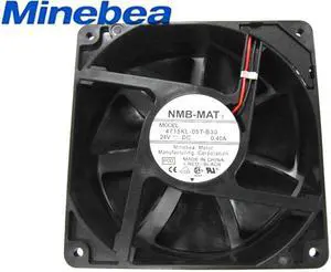 Original 120x38mm NMB 4715KL-05T-B30 DC 24V 2 Wires 2 Pins inverter fan 12cm Axial Fan