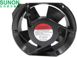 Original SUNON 172x150x51MM A2175-HBT TC.GN AC 220~240V 2 Pins Ball Bearing Axial Fan for cabinet
