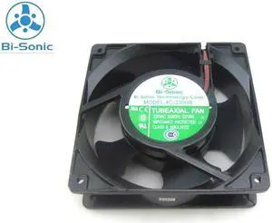 Original 120x38mm Bi-Sonic 4C-230HB AC230V 2 Pins Axial Fan For Cabinet