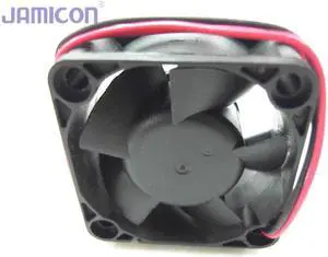 Original JAMICON 40x20mm KF0420B2SR-R 24V 2.6W 2 Wires Axial Fan For instruments Original JAMICON 40x20mm KF0420B2SR-R 24V 2.6W 2 Wires Axial Fan For instruments