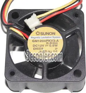 SUNON 40x20mm GM1204PKV3-A R.B304 12V 0.6W 3 Wires 3 Pins DC Fan For Mini Case router SUNON 40x20mm GM1204PKV3-A R.B304 12V 0.6W 3 Wires 3 Pins DC Fan For Mini Case router
