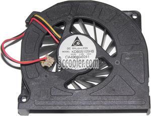 Delta KDB05105HB H902 CA49600-0241 5V 0.37A 3 Wires 3 Pins Fan For Fujitsu S2210 S6310 S6311 S6410 S6420 Notebook