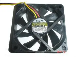 Square Cooler of AVC 7015 F7015B12HB  with 12V 0.3A 3-Wires 4pin