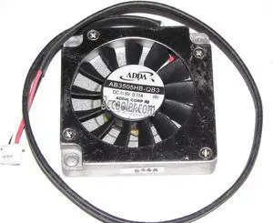 ADDA 35x07mm AB3505HB-QB3 5V 0.11A 3 Wires 3 Pins Notebook laptop fan 3.5CM Cooler