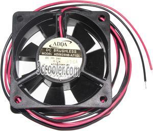 ADDA 60x25mm AD0624HB-A71GL 24V 0.15A 2 Wires Case fan 6CM inverter Cooler