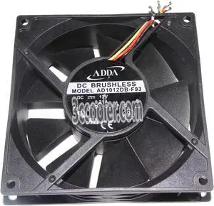 ADDA 10538 105x38mm AD1012DB-F93 12V 0.21A 3 Wires Case Fan 10CM server cooler