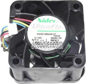 10 Pcs / lot  4028  T03A5 12V  4 Wires  Case Fan 4CM Server Cooling