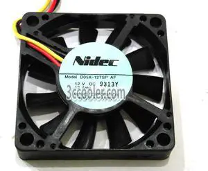 NIDEC 5010 50*10mm D05X-12TSP AF 12V 0.12A 3 Wires Case fan 5CM cpu Cooler