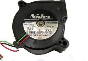 NIDEC 6025 60*25mm D06F-12BS3 12V 0.29A 3 Wires 3 Pins Case Fan 6CM cpu cooler