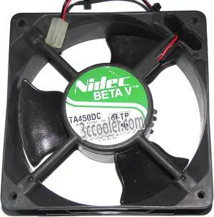 NIDEC 12038 120*38mm B31257-16A 930009 PWRP6 24V 0.28A 2 Wires 2 Pins Server Fan 12cm case cooler NIDEC 12038 120*38mm B31257-16A 930009 PWRP6 24V 0.28A 2 Wires 2 Pins Server Fan 12cm case cooler