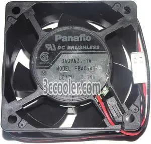 Panaflo 6025 60*25mm FBA06A12L 12V 0.14A 2 Wires Case fan 6CM cpu server cooler