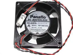 Panaflo 8032 80*32mm FBP-08B12HB 12V 0.32A 2 Wires 2 Pins Case fan 8CM server inverter cooler Panaflo 8032 80*32mm FBP-08B12HB 12V 0.32A 2 Wires 2 Pins Case fan 8CM server inverter cooler