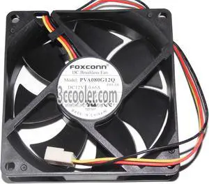 Foxconn 8025 80*25mm PVA080G12Q F03-AE 12V 0.65A 3 Wires 3 Pins Case fan 8CM cpu cooler Foxconn 8025 80*25mm PVA080G12Q F03-AE 12V 0.65A 3 Wires 3 Pins Case fan 8CM cpu cooler