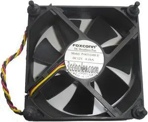 Foxconn 9025 90*25mm PV902512LBSF 2C 12V 0.16A 3 Wires 3 Pins Case fan 9CM cpu cooler
