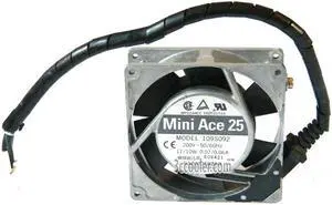 Square Cooling Fan of SANYO 9225 109S092 with 200V 50/60Hz 11/10W 0.07/0.06A Case fan 9CM cabinet ups cooler