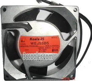 Servo 9225 92*25mm WEJ55B5 AC 100V 9/7.5W 2 Wires metal frame Case fan 9CM cabinet ups cooler