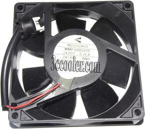 Original Melco 9CM 90*25mm MMF-09C24TS RN9 24V 0.2A 2 Wires 2 Pins inverter Fan for PLC ABB Yaskawa device