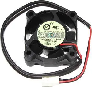 MAGIC 40*20mm 4CM MGA4012ZB-O20 12V 0.22A 2 wires 2 pins micro fan cpu switch Gateway cooler