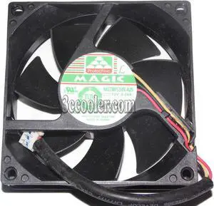 MAGIC 80*25mm 8CM MGT8012HR-A25 12V 0.24A 3 wires 3 pins case fan server cpu cooler