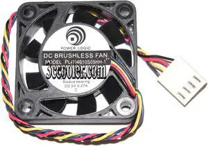 Power Logic  40*10mm PLA04010S05HH-1 5V 0.27A 4 wires 4 pins 4CM case fan gateway router cooler