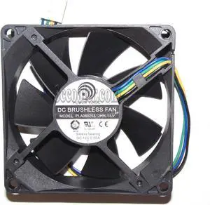 POWER LOGIC  8025 PLA08025S12HH-1-LV Hydraulic Bearing Cooler with 12V 0.50A 4 Wires 4Pins Connector