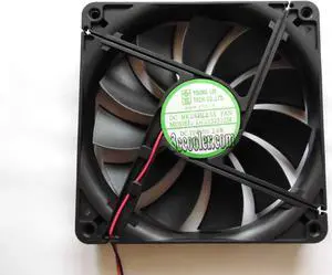 Young Lin 130*25mm 13cm DFS132512M 12V 2.4W 2 wires 2 pins Case fan power cooler