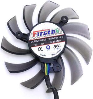 FirstD FD7010H12S 12V 0.35A 4 wires 4 pins frameless vga fan graphics card cooler