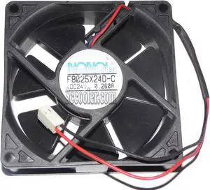 NONO 8025 F8025X24D-C 24V 0.26A 2Wire Inverter Fan,Cooling Fan