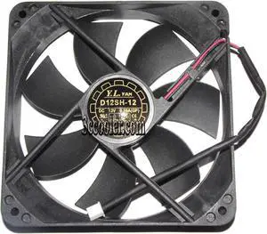 YateLoon D12SH-12 120*25mm 12CM 12V 0.3A 2 Wires 2 pins sleeve bearing Case fan For Case Power YateLoon D12SH-12 120*25mm 12CM 12V 0.3A 2 Wires 2 pins sleeve bearing Case fan For Case Power