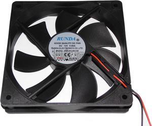 RUNDA 120*25mm 12CM RD12025B12H 12V 0.60A 2 wires Case fan power cpu cooler