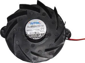 Yuton YT9225L DC 12V 0.3A 2 Wire Microwave oven Fan, Cooker fan